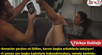 Karımı kıskandırmak için üvey annemle sikiştim